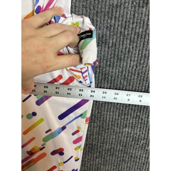 Green Side Golf Mens Performance Polo Shirt Size XXL Multi Color Short Sleeve - Picture 5 of 6